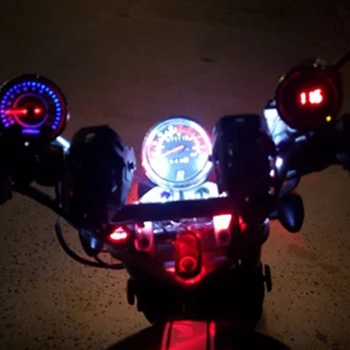 Skaitmeninių Elektroninių Indukcijos Ip65 Led Backlight Universalų Motociklo Spidometro Skaitiklio Counter-13K Aps / min Poslinkio Matuoklis Tachometras