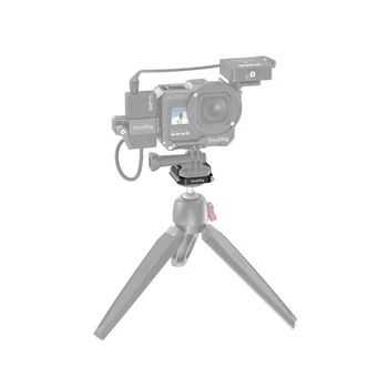 SmallRig Kameros Platformą, Sklendė, Adapteris su Arca Greito Atleidimo Plokštė, skirta GoPro HERO 8 / 7 / 6 / 5 Juoda Vlogging Įrenginys 2668