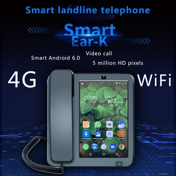 Smart 4G Bevielio ryšio Didelis Ekranas, Telefonas Android 6.0 Kaer Tarptautinė Kalba ir Apps 