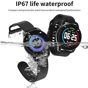 Smart žiūrėti Vyrams, Moterims IP67 atsparus Vandeniui Sporto Mados smartwatch Su Kraujo Spaudimo Monitorius Montuotojas Tracker smart whatch wach