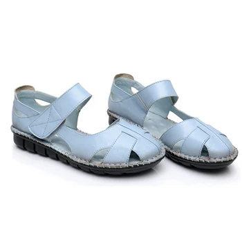 SNURULANMother sandalai vidutinio amžiaus moterims vasarą naujas soft-dugnu mados sandalai atsitiktinis patogiai ne slipladies sandalai E137