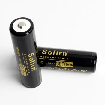 Sofirn 18650 3000mAh Baterija 3,7 V Ličio Akumuliatoriai su PCB Saugomų Valdybos Aukštos Kokybės Nutekėjimo li jonų Bateria