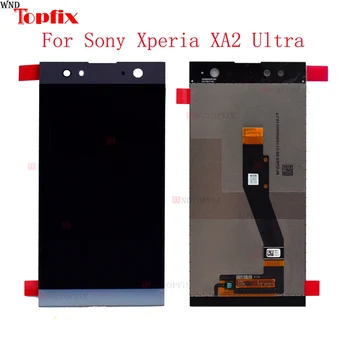 SONY Xperia XA2 Ultra LCD Ekranas Jutiklinis Ekranas skaitmeninis keitiklis Asamblėjos H4233 H4213 H3213 Pakeitimo 