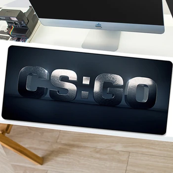 SOVAWIN Didelis rgb Žaidimų Pelės Mygtukai CS GO Anti-slip Fiksavimo Kraštas Kompiuterio Kilimėlis 800x300 Greitis Klaviatūros Gumos Kilimėlis XL