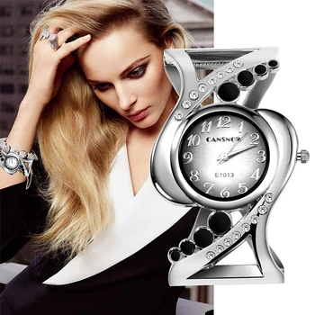 Specialiosios Moterų laikrodžiai Moterims 2018 Apyrankę Žiūrėti Kvarco Kristalo Prabanga relojes kalnų krištolas eleagnt mujer saati feminino relogio