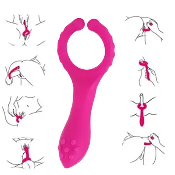 Spenelių Masažas Klitorio Stimuliacijos G-taško Vibratorius Dildo Varpos Vibracijos Įrašą Sekso Žaislas Moterims, Vyrai, Poros Makšties