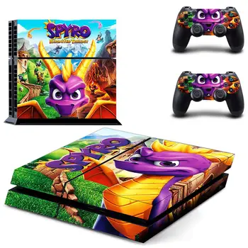 Spyro PS4 Lipdukai Play station 4 Odos PS 4 Lipdukas, Decal Padengti PlayStation 4 PS4 Konsolės & Valdytojas Odos, Vinilo