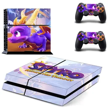 Spyro PS4 Lipdukai Play station 4 Odos PS 4 Lipdukas, Decal Padengti PlayStation 4 PS4 Konsolės & Valdytojas Odos, Vinilo