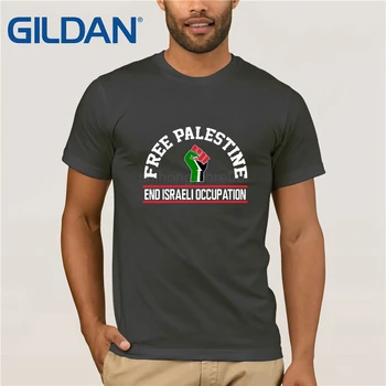 Style mens t shirtsFashion Medvilnės Marškinėliai Nemokamai Palestinoje Pabaigos Izraelio Okupacijos Dt Suaugusiųjų Marškinėliai Tee