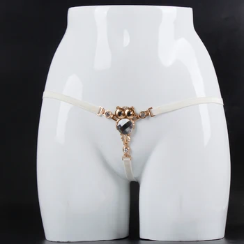 Suaugusieji Atviro Šakumo Kelnaitės Su Deimantu, Pelėda Seksualus apatinis Trikotažas Dirželius Erotinis Moterų Micro Mini G-string Bikini Crotchless Apatiniai