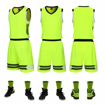 Suaugusiųjų Vaikų Krepšinio Marškinėlius Rinkiniai Aukštos kokybės Kvėpuojanti, Greitai džiūstantys Vaikų krepšinio sporto kostiumų, Uniformų šortai