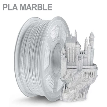 SUNLU 1.75 mm PLA Marmuro Gijų 1kg Marmuro Efektas PLA 3d Kaitinimo 3D Spausdinimo Medžiagų Greitas Pristatymas