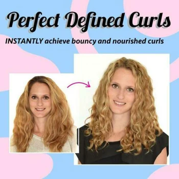 Super Curl Apibrėžti Curl Booster Stiliaus Esmė Plaukų Stiprintuvas Plaukų Kondicionierius MH88