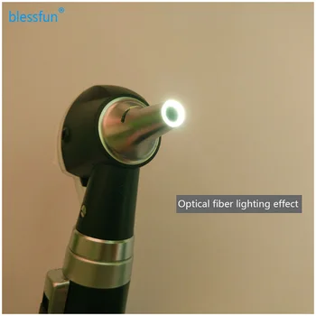 Superbright optinio pluošto otoscope įkrovimo diagnostikos komplektas medicinos ausų priežiūros produktas LED otoscopio