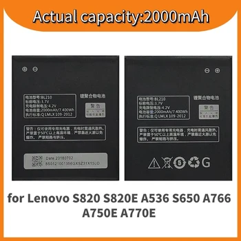 Supersedebat Įkraunamas Baterijas Lenovo A536 Baterija Batterie Lenovo S820 S820E A536 S650 A766 A750E A770E Bateria