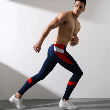 Suspaudimo Antblauzdžiai Veikia Kelnes Vyrų Kultūrizmo Bėgiojimas Antblauzdžiai Sporto Vyrų Gimnastikos Fitneso Mokymo Legging Quick Dry Kelnės