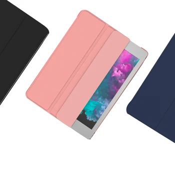 Tablet Case For iPad Air2 9.7 colių PU odos Apsauginis Stovi Auto Miego Smart PC Padengti iPad 10.2 2019 Funda