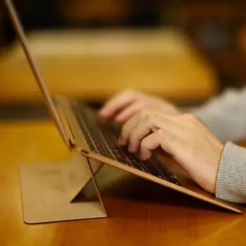 Tabletę Stovi Kompiuteris notebook nešiojamas stendas gali būti atšauktas, sumažino nematomas ultra-plonas multi-funkcija nešiojamojo kompiuterio aplanką stendas