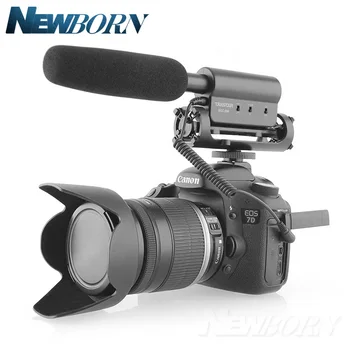 Takstar strateginių prekių komisija-598 Fotografijos kondensatoriaus VAIZDO 3.5 Mic Gyventi Vlogging Video studio mic Įrašyti Nikon Canon DSLR mikrofonas