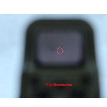 Taktinis Holografinis 553 Red Dot Akyse Aliuminio Tinklelis Ryškumas Reguliuojamas Šautuvas Apimtis Airsoft Pistoletas Picatinny Rail