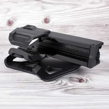 Taktinis Kilnojamojo Pistoletų Dėklai G17 G18 1911 su Žibintuvėlį ar Lazeris, Sumontuotų Glock Serijos Dešinėje Juosmens Ginklą Dėklas