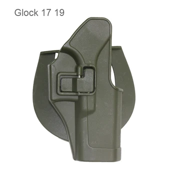Taktinis Pistoletas Dėklas Tinka Glock 17 19 Pistoletas Atveju dešiniarankiams Diržo Juosmens Dėklas Medžioklės ginklą airsoft Priedus