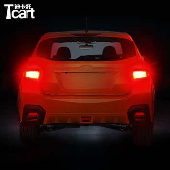 Tcart Automobilio LED Stabdžių Žibintai 7443 5730 15SMD Už Subaru XV crosstrek 2013 m. m. m. 2016 m. 2017 priedai