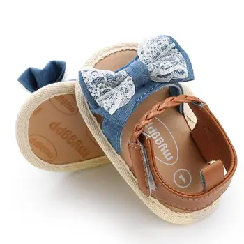 TELOTUNY 2020 metų vasaros kūdikių, mergaičių, Kūdikių Austas Diržas Sandalai Batų Laisvalaikio Bateliai Sneaker Anti-slip Minkštas Vienintelis Vaikiška Avalynė 5.4