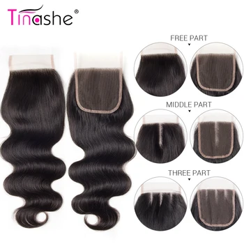 Tinashe Plaukų, Kūno Bangų Paketų Su Uždarymo Peru Plaukų Ryšulius Su Nėrinių Uždarymo 8-30 colių Žmogaus Plaukų 3 Ryšulius Su Uždarymo