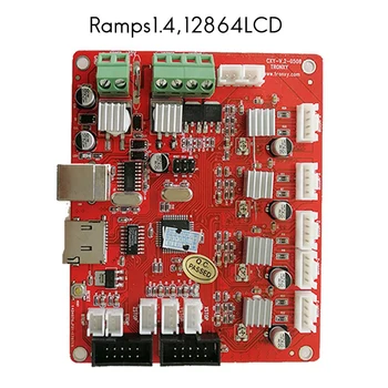 Tinka X5S X5S-400 RepRap Ramps1.4 12864 LCD Kontrolės Valdyba 3D Spausdintuvo Plokštė