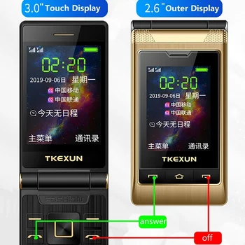 Tkexun Nemokamai Atveju Du Ekrano Touch 2.8