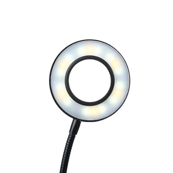Tolygus Pritemdomi led Stalas Skaitymo Lemputė 6W 24LED Stalo Lempos LED Stalo Lempa DC 5V USB Įkrovimo lizdas Eye-apsaugoti Stalo Lempos
