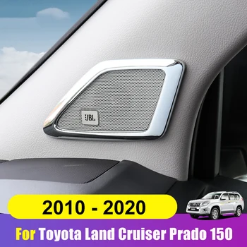 Toyota Land Cruiser Prado FJ150 2010-2017 2018 2019 2020 Automobilio Priekinių Durų Lango Vidinės Trikampio A Colum Padengti Apdaila Priedai
