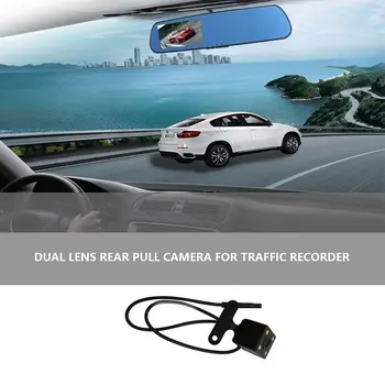 Transporto priemonės Atsarginė Kamera, Dual Camera Platus Žiūrėjimo Kampas 720P HD Color CCD Vandeniui Transporto priemonės, Automobilio Galinio vaizdo Kamera