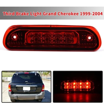Trečiasis Stabdžių Žibintas LED 3 Stabdžiu Šviesos Aukšto Kalno Stop Žibintas, Skirtas Jeep Grand Cherokee 1999-2004 Raudona Objektyvas 55155140