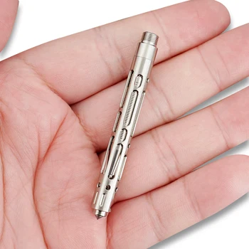TWOSUN Micro Mini TC4 Titano Lydinio Taktinis rašiklis PenSelf Gynybos Pen Rašyti Pen Lock Ring Rašiklis Kišenėje Pen EDC TS-PEN22