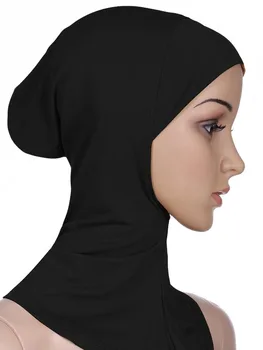 Underscarf Kaklo, Galvos Dangtis Skrybėlę Islamo Galvos Dėvėti Kaklo Padengti Minkšta Musulmonų Visiškai Padengti Vidinį Moterų Hijab Kaulų Variklio Dangčio Bžūp Islamo