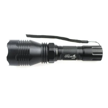 UniqueFire HS-802 CREE XR-E Q5 Žalia Šviesa 1-Režimo LED Žibintuvėlis (1x18650)
