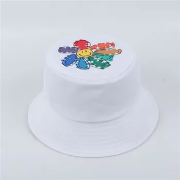 Unisex Hat [Kwon ji yong/G] Peaceminusone PMO Fragmentai Žuvų Skrybėlę Daisy Bžūp Vertus Piešimo Unisex Harajuku Atsitiktinis Bžūp Skrybėlę