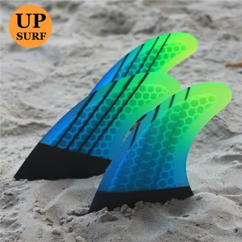 Upsurf Logotipas Ateityje Pelekai G5 Burlenčių Fin Korio Stiklo Pluoštu Pelekai Žalia Juoda Ateityje Quilhas Pelekus