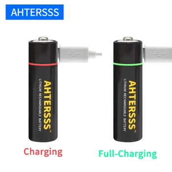 USB 1,5 v li-ion aa baterijos 3000wmh 2A ličio įkraunama baterija, Pastovios įtampos