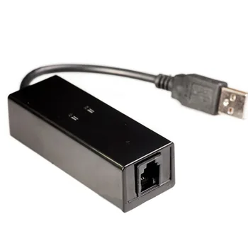 USB 2.0 į RJ11 Uosto 56Kbps Išorės Fakso Modemo Powered by USB kompiuterių kompiuterizuotos faksas dial-up Interneto prieigos