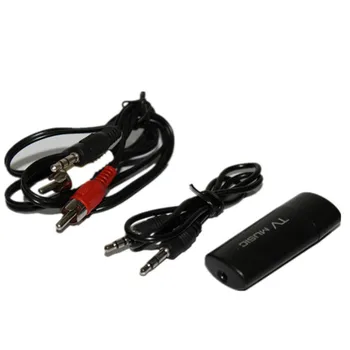 USB Belaidžio Garso Siųstuvas Bluetooth Stereo Muzikos Raktą Adapteris TV Smart PC MP3 Ausinių