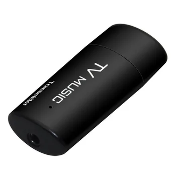 USB Belaidžio Garso Siųstuvas Bluetooth Stereo Muzikos Raktą Adapteris TV Smart PC MP3 Ausinių