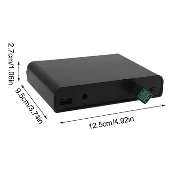 USB, DC 12V Išėjimo 6x 18650 Baterijas UPS 