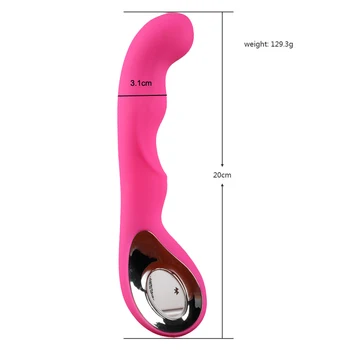 USB Įkrovimo G Spot Makšties Masažas Vibratoriai Multi Speed AV Lazdelė Vibratorius Suaugusiųjų Sekso Produktų, skirtų Moterų, Moterų Masturbations