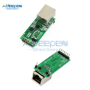 USR-TCP232-T2 RS232 Serijos Ethernet Modulis Tcp Ip, UDP Tinklo Keitiklis Modulis TTL Lan Modulis Su RJ45 Port