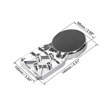 Uxcell Dušo Galvos Laikiklis Reguliuojamas Siurbimo Taurės ABS Wall Mount Rankinės Dušo Laikiklis su Klijais Klijuoti Diskas