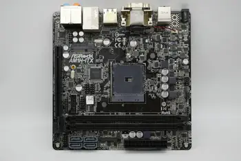UŽ ASRock AM1H-ITX AM1/DDR3 DC maitinimo šaltinis 17*17CM mini ITX Originalus Naudojami plokštė