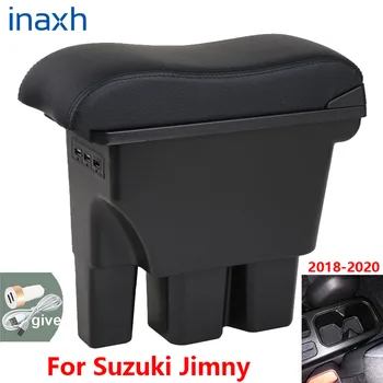 Už Suzuki Jimny Porankiu Jimny 2019 m. 2020 m. 2017 m. 2018 m. JB74 Modifikavimas dalys, Automobilių Porankiu lauke talpinimo automobilio Interjero aksesuarų 3USB